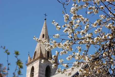 Clocher de Notre-Dame du Laus Clocher de Notre-Dame du Laus