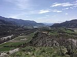 Vue sur la vallée depuis Saint Abdon - Tallard Vue sur la vallée depuis Saint Abdon - Tallard