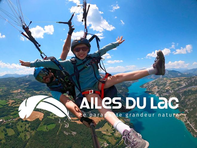 Ailes du Lac : parapente à Serre-Ponçon - © Ailes du Lac Ailes du Lac : parapente à Serre-Ponçon - © Ailes du Lac