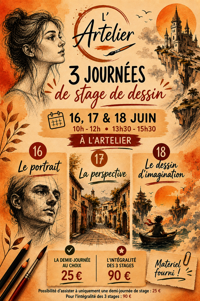 Stage dessin - © Daudré Isabel Stage dessin - © Daudré Isabel